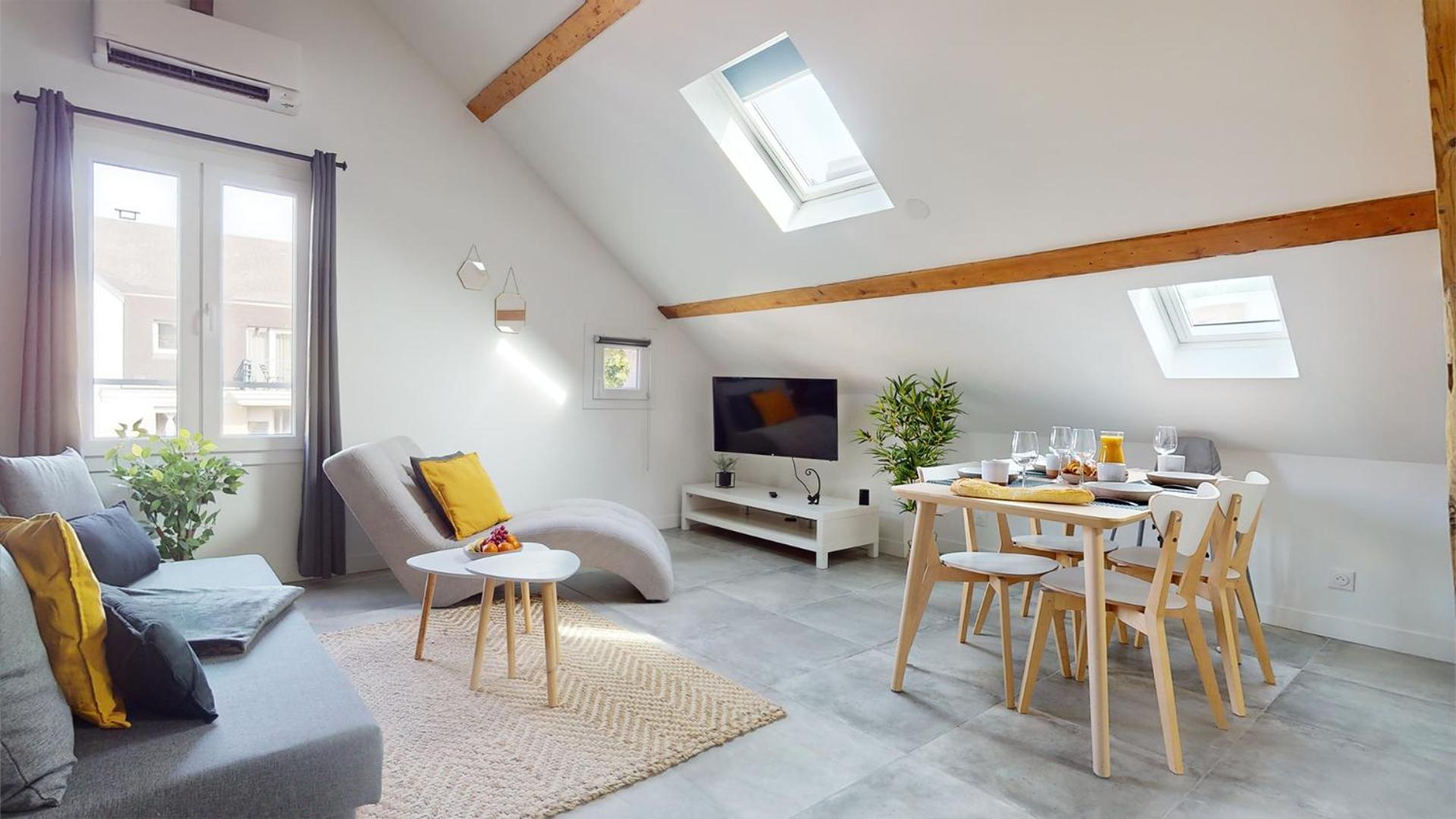 Magnifique Appartement- Proche Paris-Climatisation อาร์ฌ็องเตย ภายนอก รูปภาพ